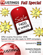 Rogers TV Listings Fall Special